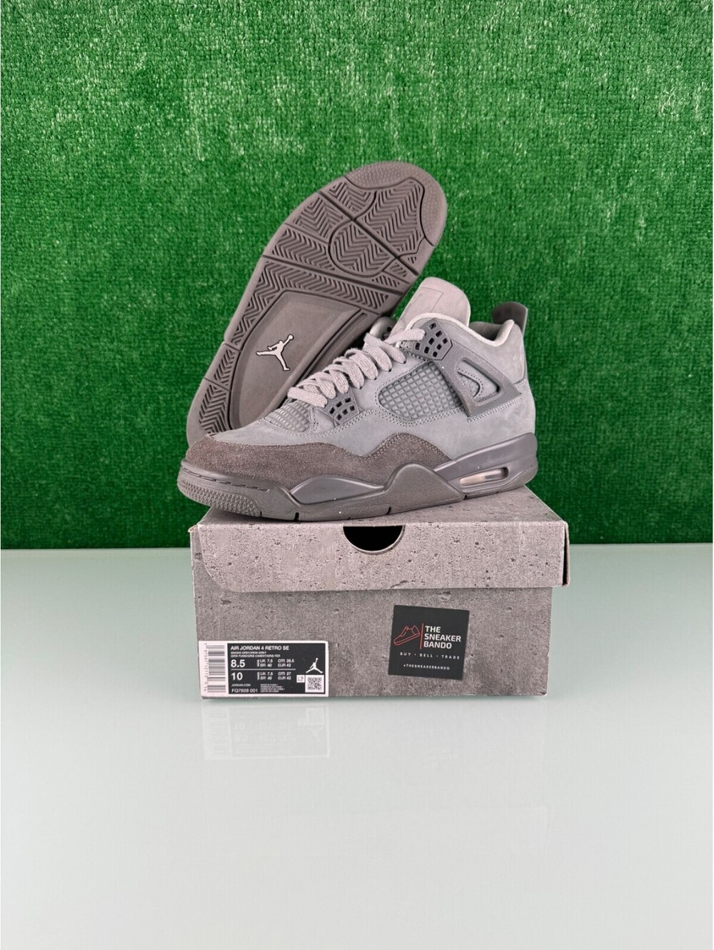 Size 8.5 - Air Jordan 4 Retro SE Wet Cement CLEAN!